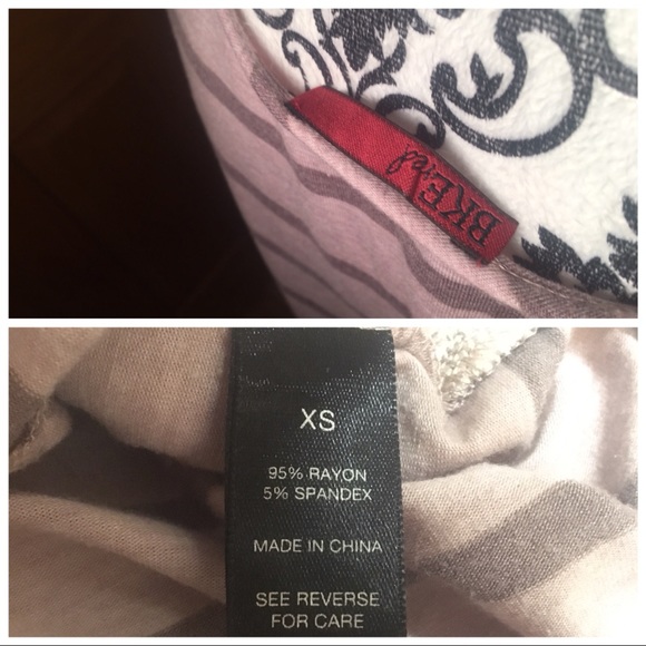 Purple BKE Lace Panel Tunic - Picture 8 of 8